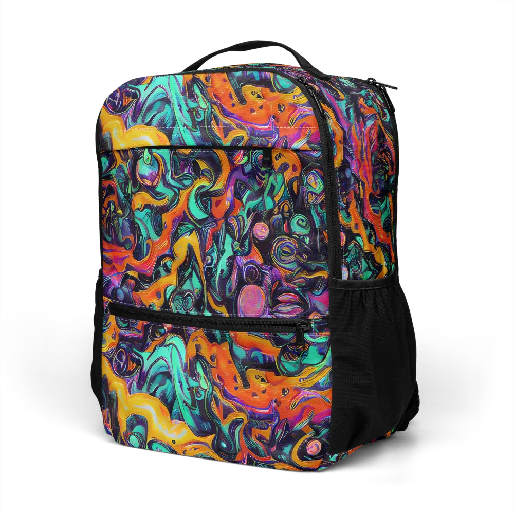 Saturated Dreams on Utility Backpack — Left Front