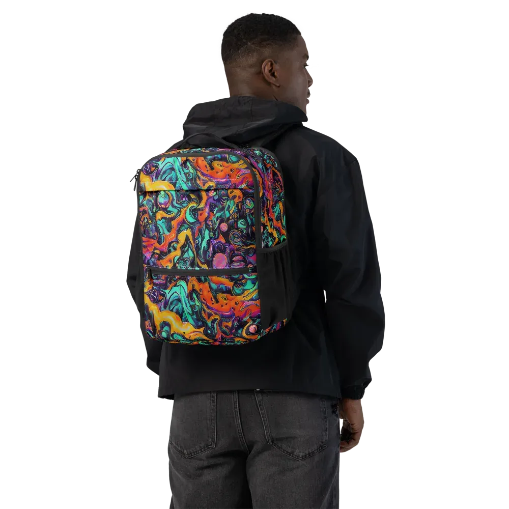 Saturated Dreams on Utility Backpack — Back