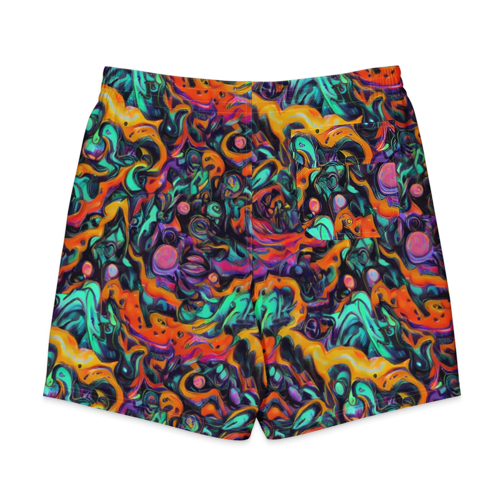 Saturated Dreams on Men's Board Shorts — Back