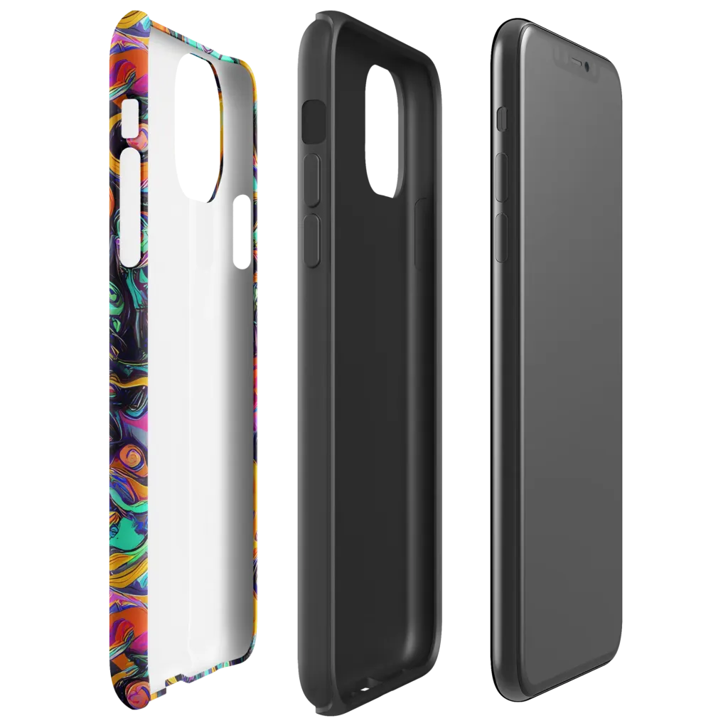 Saturated Dreams on Tough Case for iPhone® — Right