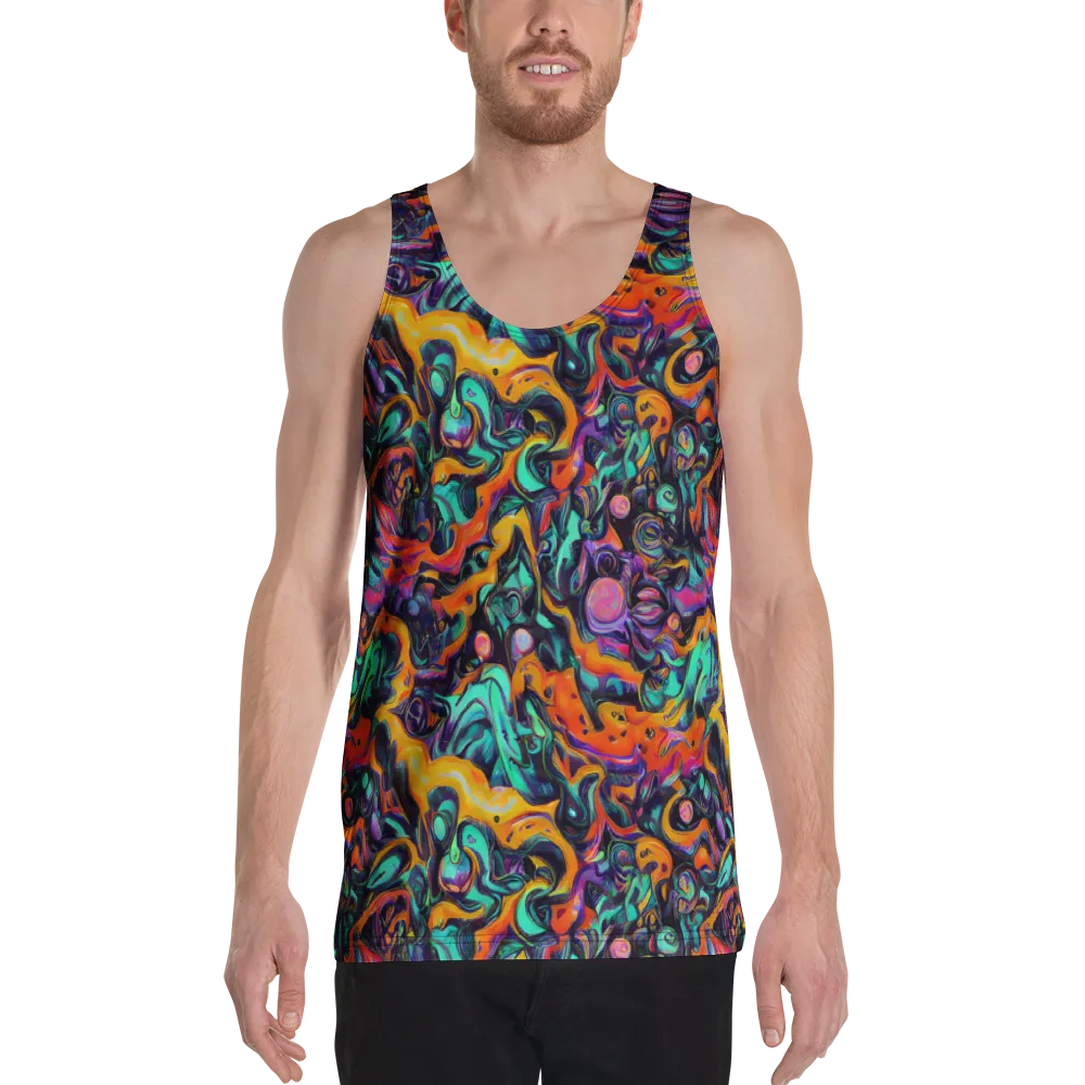 Saturated Dreams on Men's Tank Top — Front