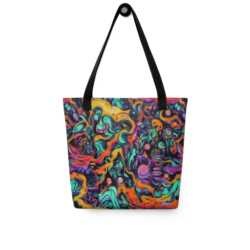 Saturated Dreams on a Tote Bag