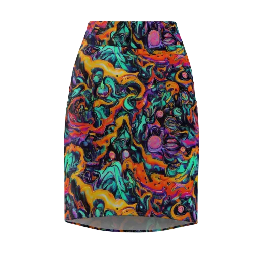 Saturated Dreams on a Pencil Skirt