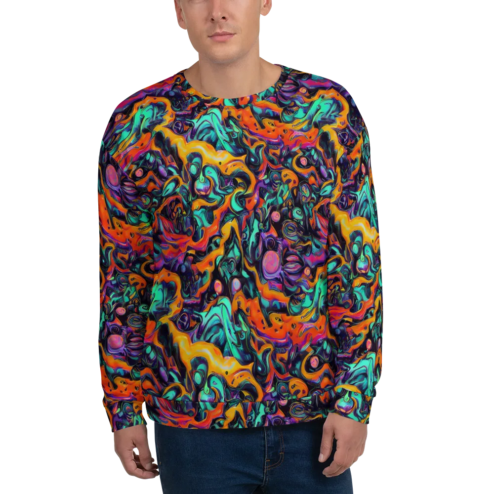 Saturated Dreams on Sweatshirt — Front