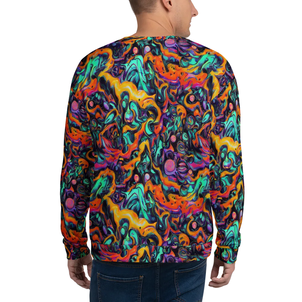 Saturated Dreams on Sweatshirt — Back