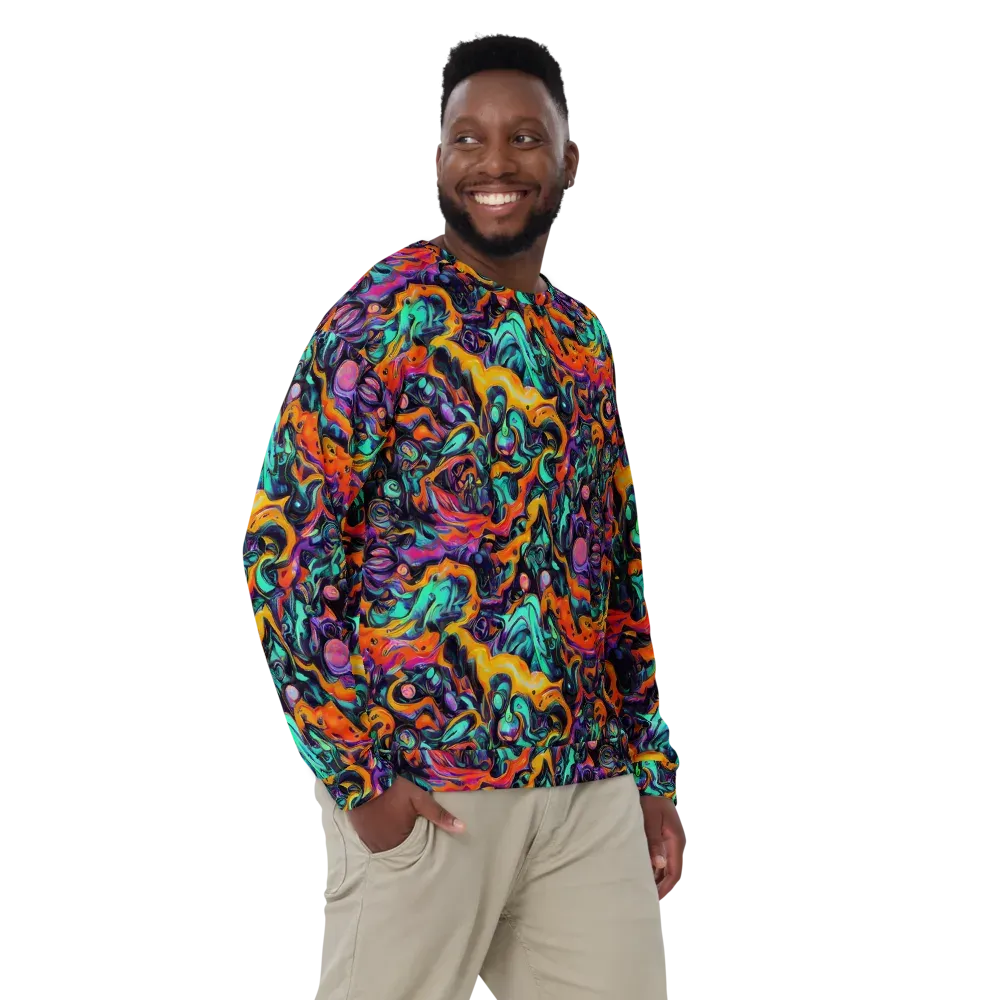 Saturated Dreams on Sweatshirt — Front