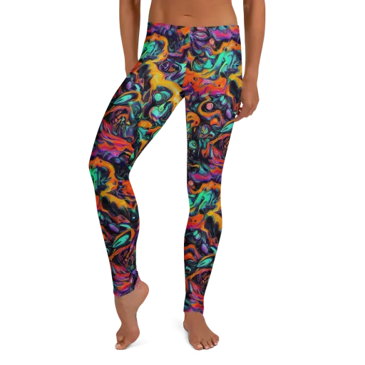 Saturated Dreams on a Leggings