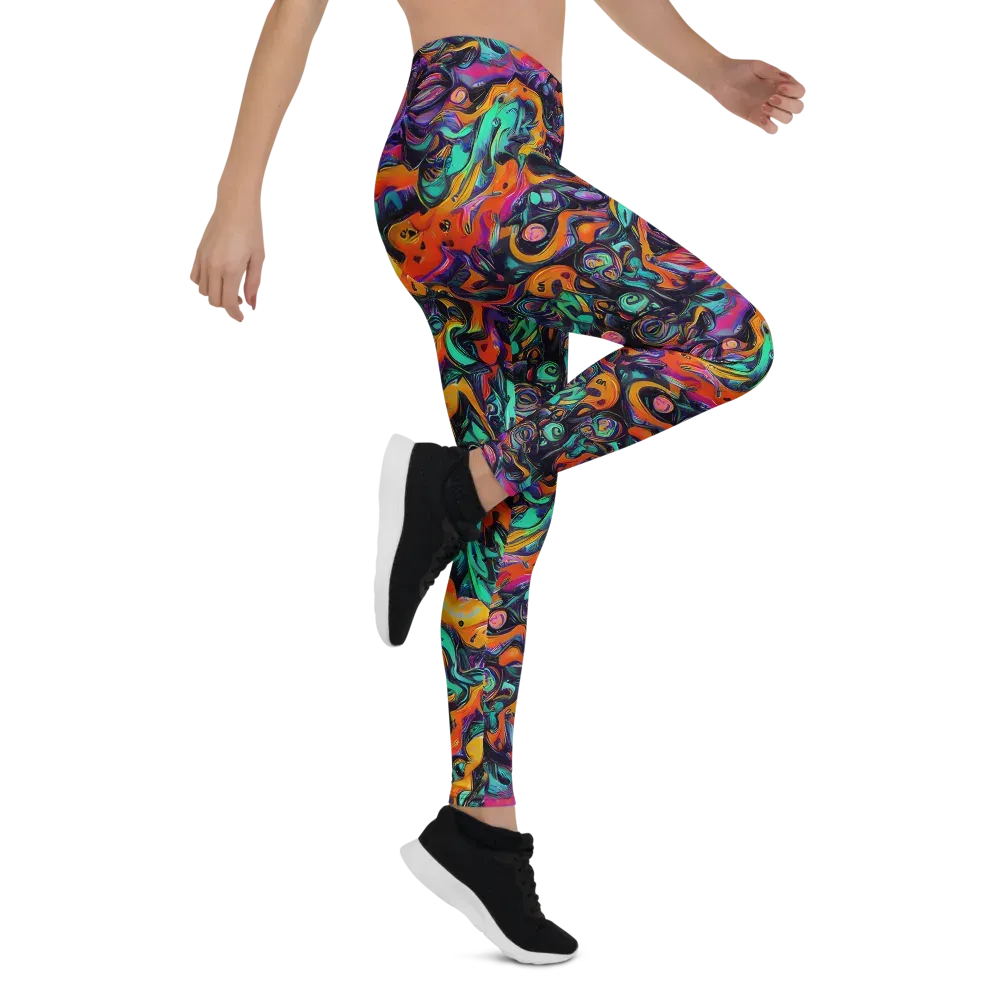 Saturated Dreams on Leggings — Right