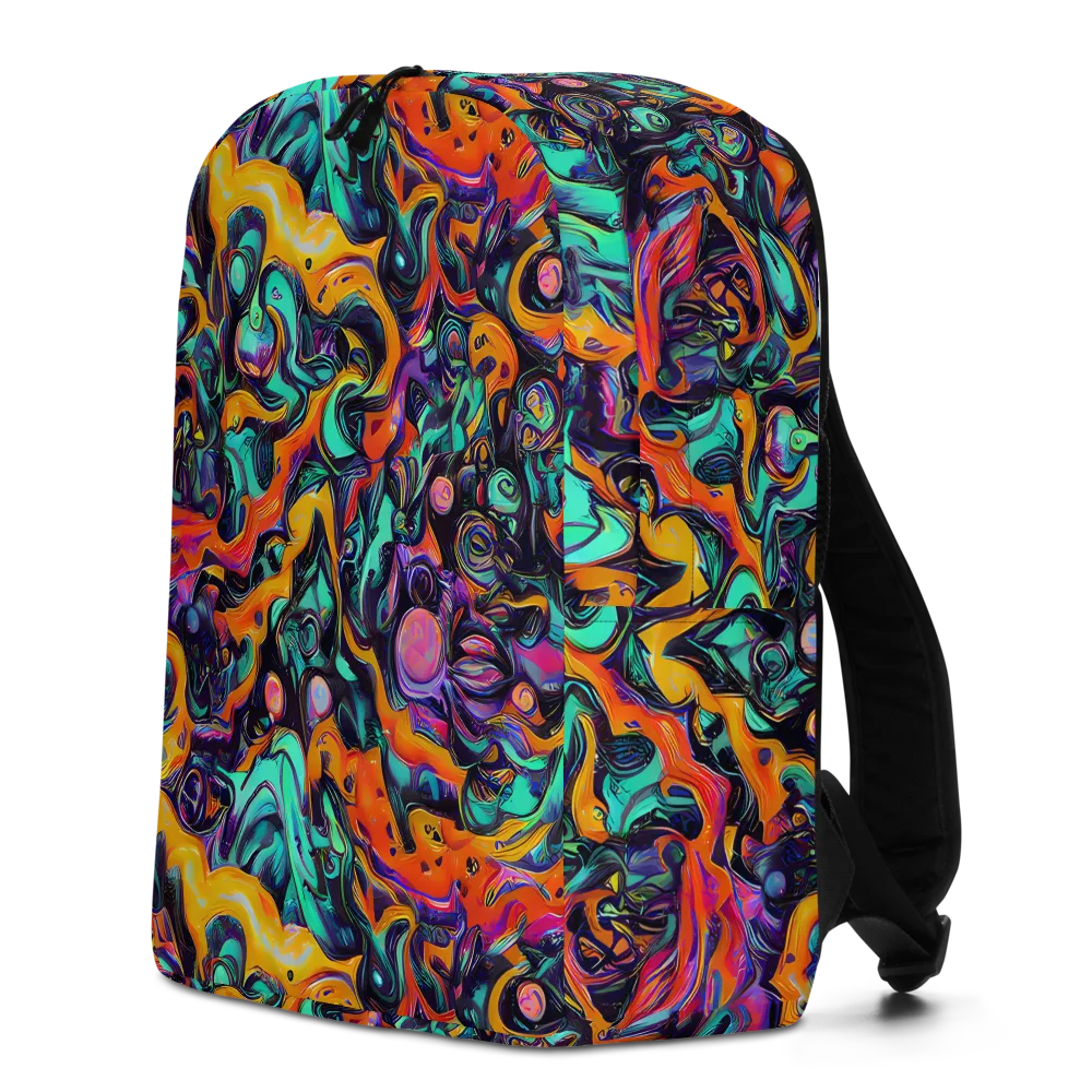 Saturated Dreams on Minimalist Backpack — Left