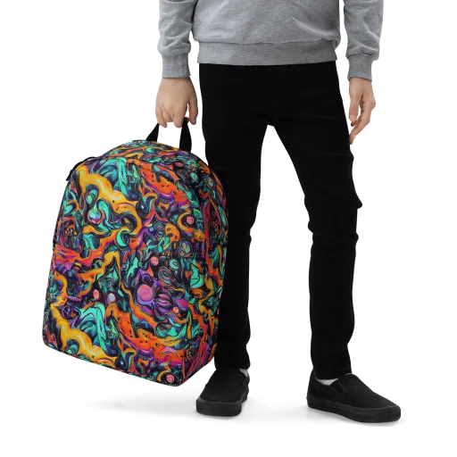 Saturated Dreams on a Minimalist Backpack