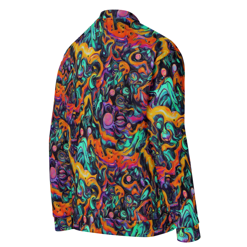 Saturated Dreams on Bomber Jacket — Right Back