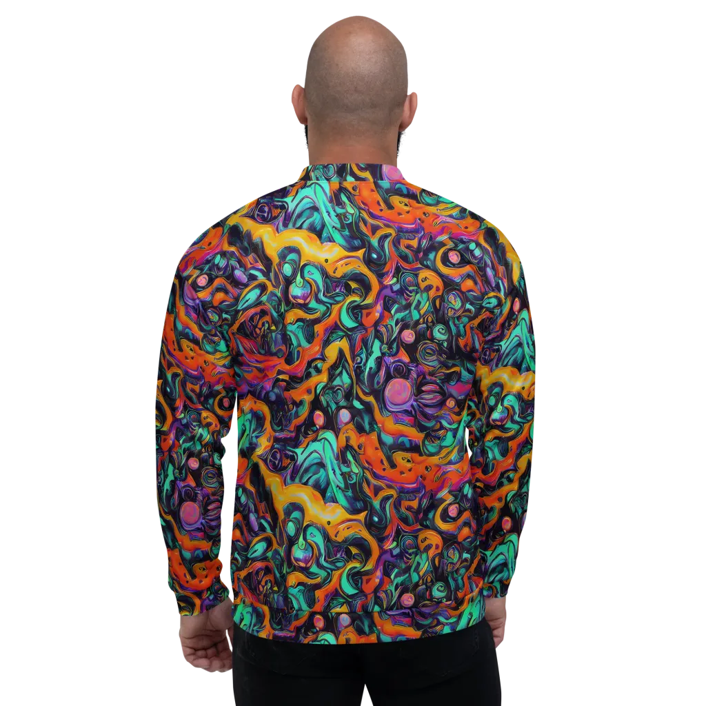 Saturated Dreams on Bomber Jacket — Back