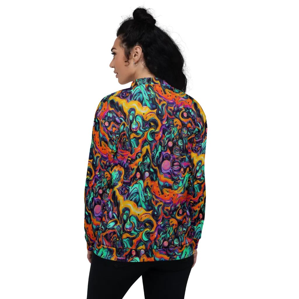 Saturated Dreams on Bomber Jacket — Back