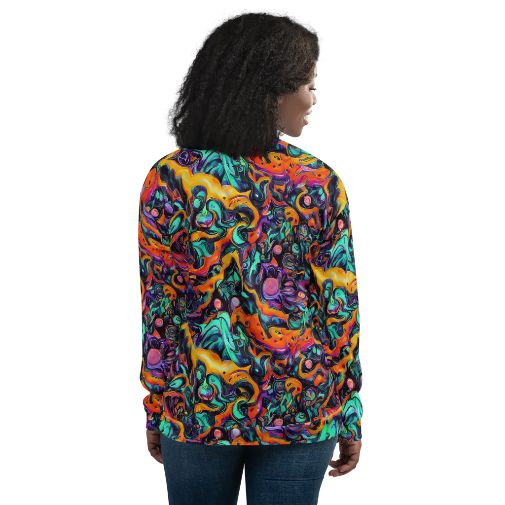 Saturated Dreams on Bomber Jacket — Back