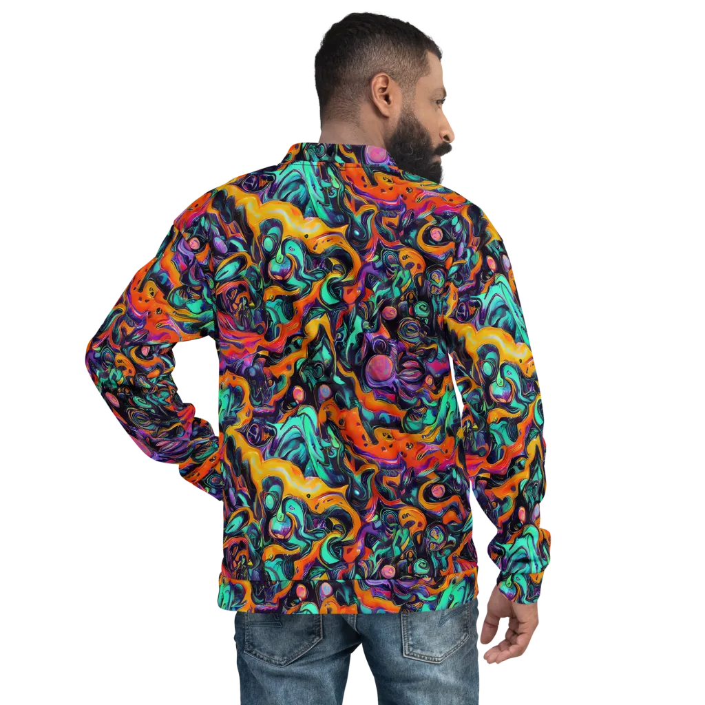 Saturated Dreams on Bomber Jacket — Back