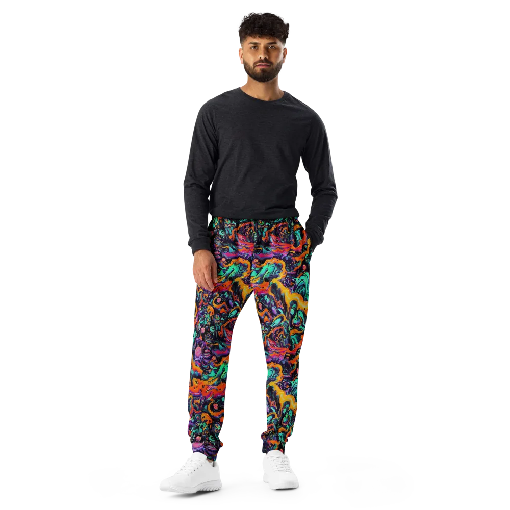 Saturated Dreams on Men's Joggers — Front