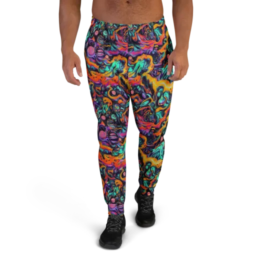 Saturated Dreams on a Men's Joggers