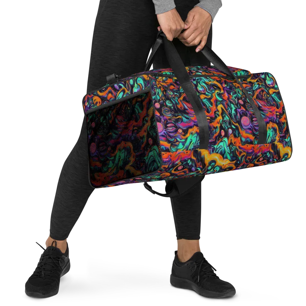 Saturated Dreams on Duffle Bag — Right Front