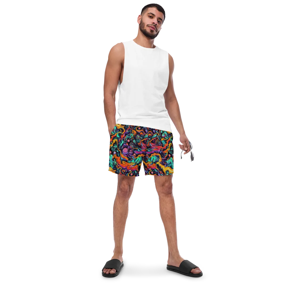 Saturated Dreams on Swim Trunks — Front