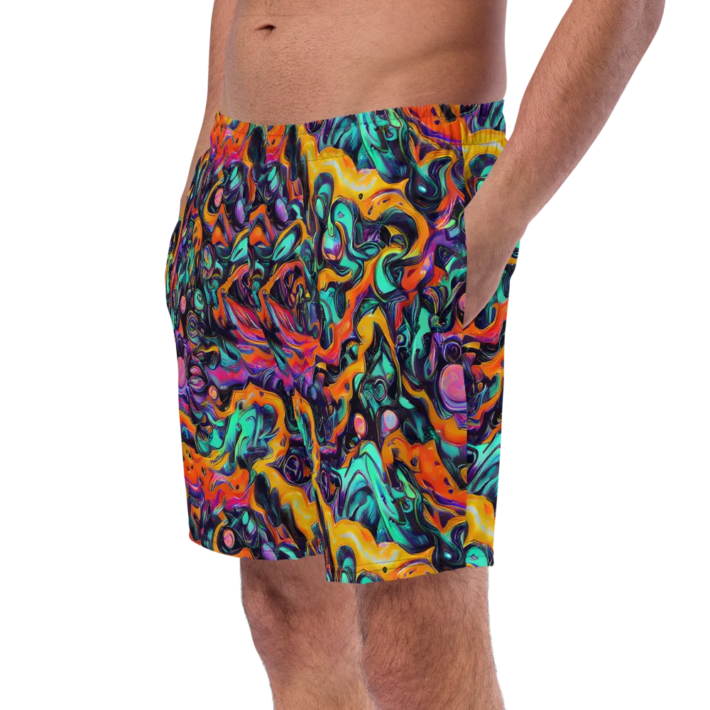 Saturated Dreams on Swim Trunks — Left Front