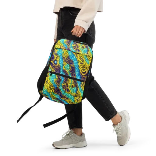 Liquid Gold Rush on a Utility Backpack