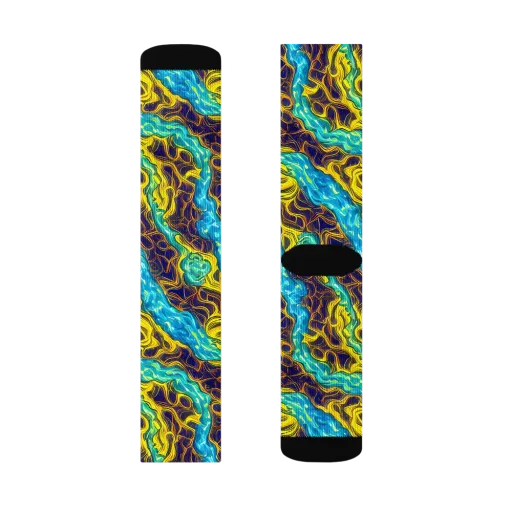 Liquid Gold Rush on a Socks