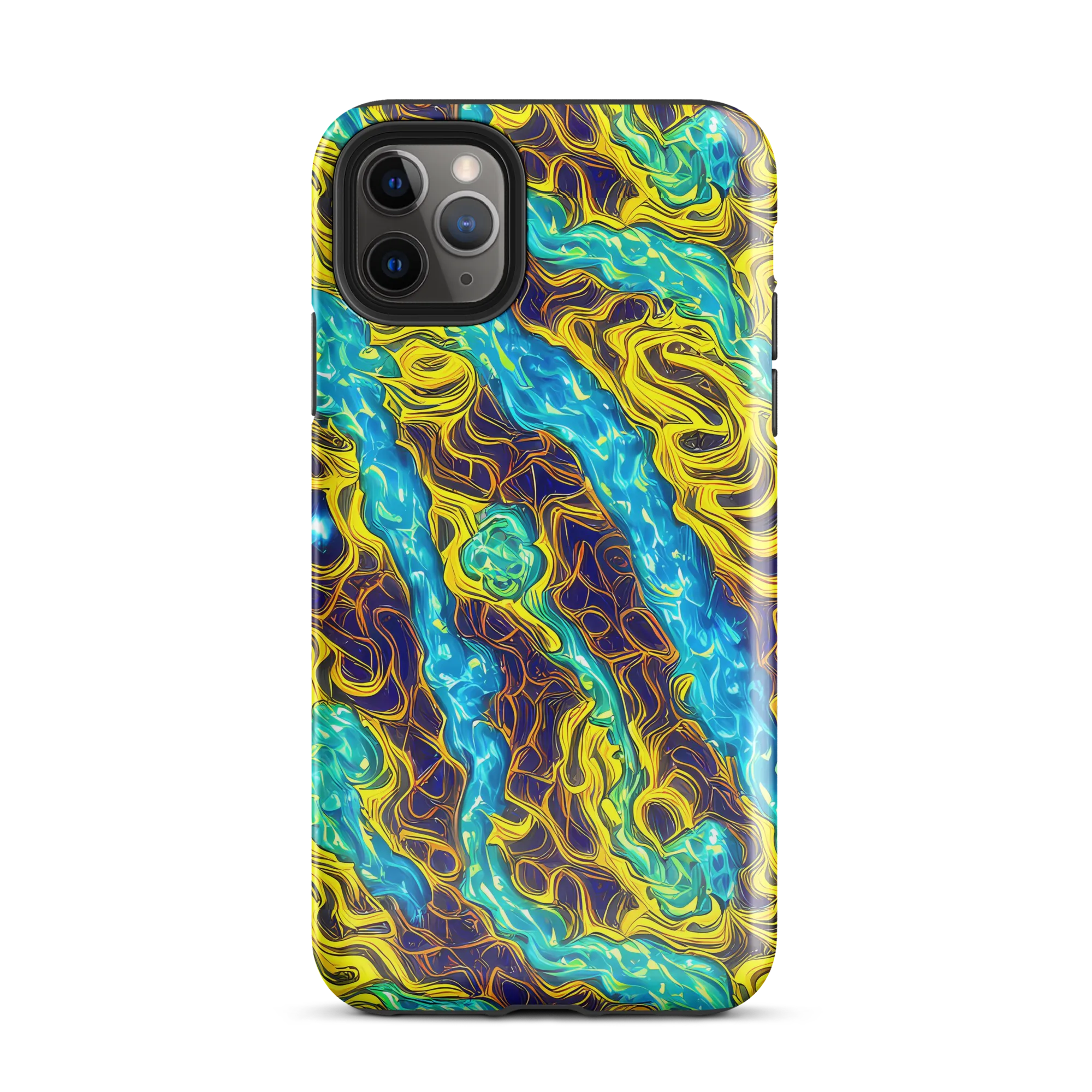 Liquid Gold Rush on Tough Case for iPhone® — Front
