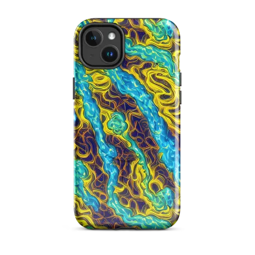 Liquid Gold Rush on a MagSafe Tough Case for iPhone®