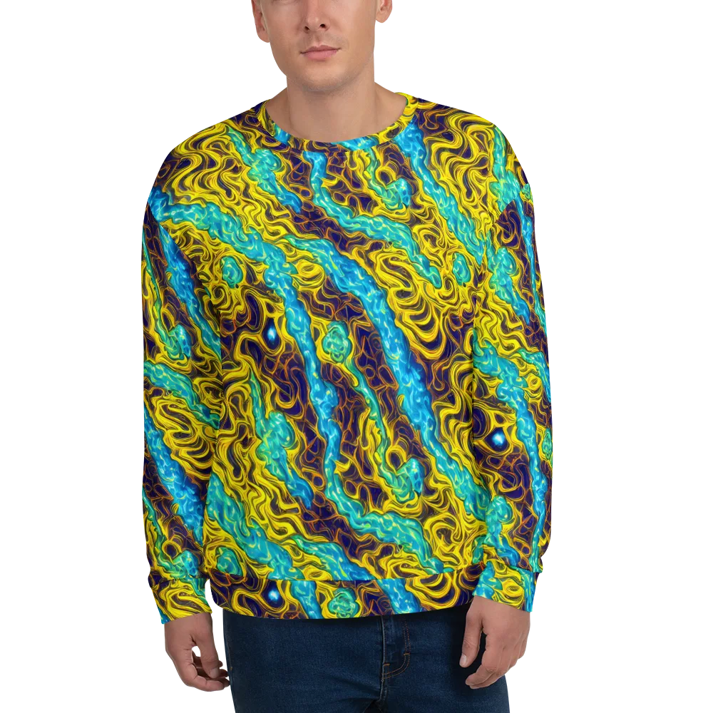 Liquid Gold Rush on Sweatshirt — Front