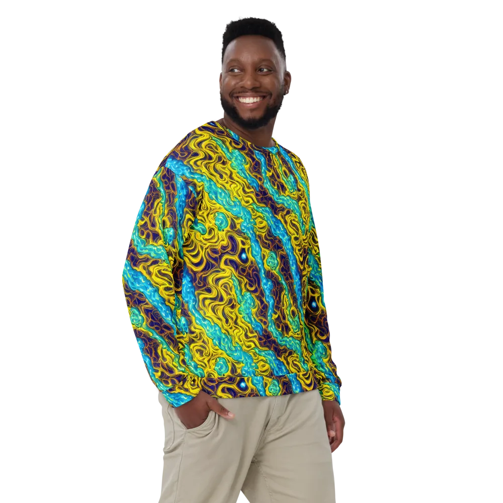 Liquid Gold Rush on Sweatshirt — Front