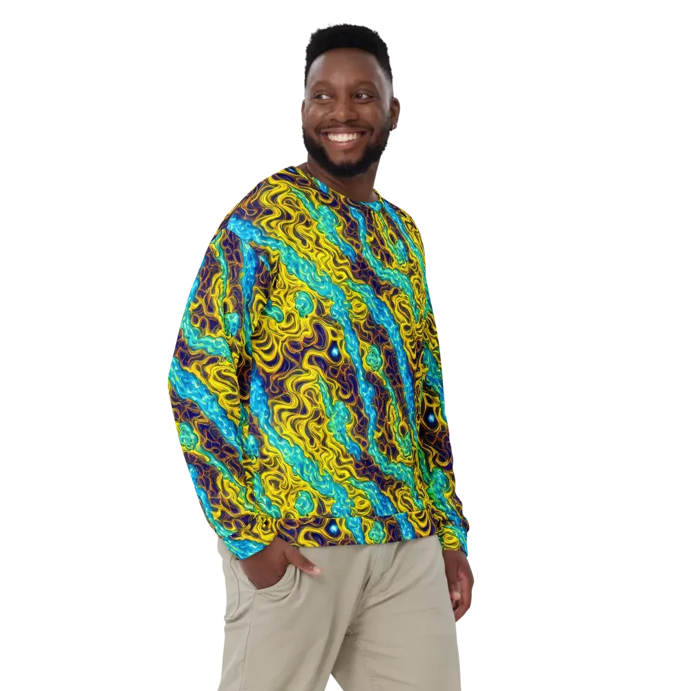 Liquid Gold Rush on Sweatshirt — Front