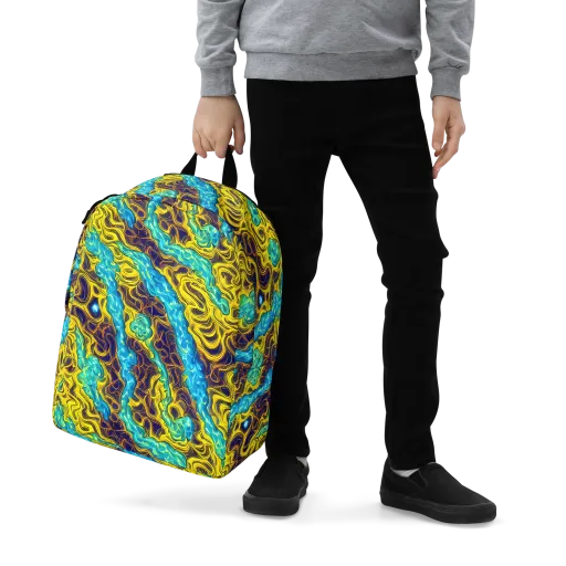 Liquid Gold Rush on a Minimalist Backpack