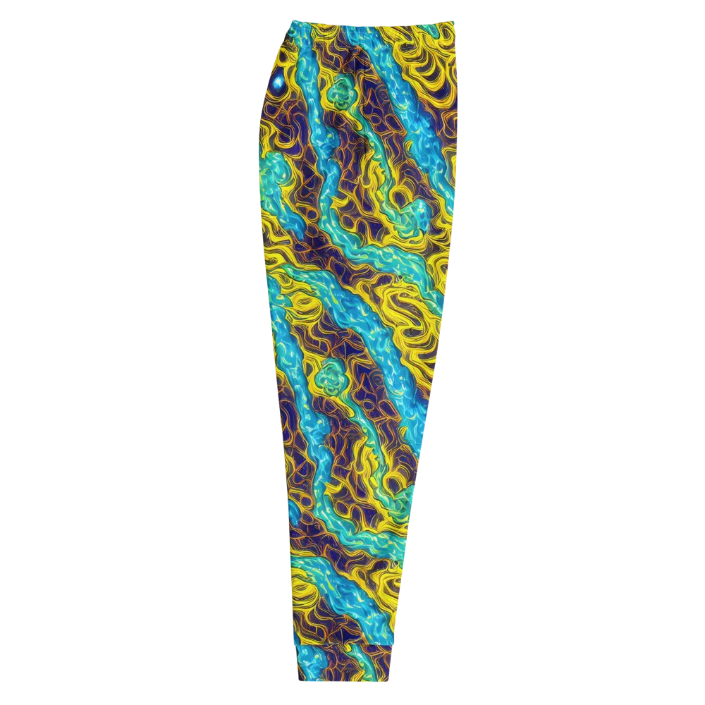 Liquid Gold Rush on Men's Joggers — Right