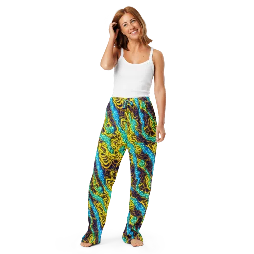 Liquid Gold Rush on a Women's Pajama Pants