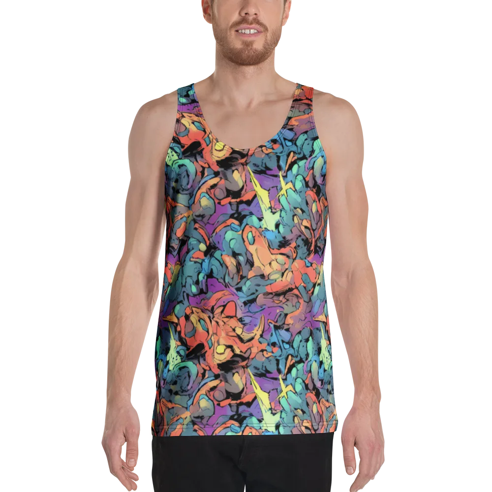 Prismatic Crush on Men's Tank Top — Front