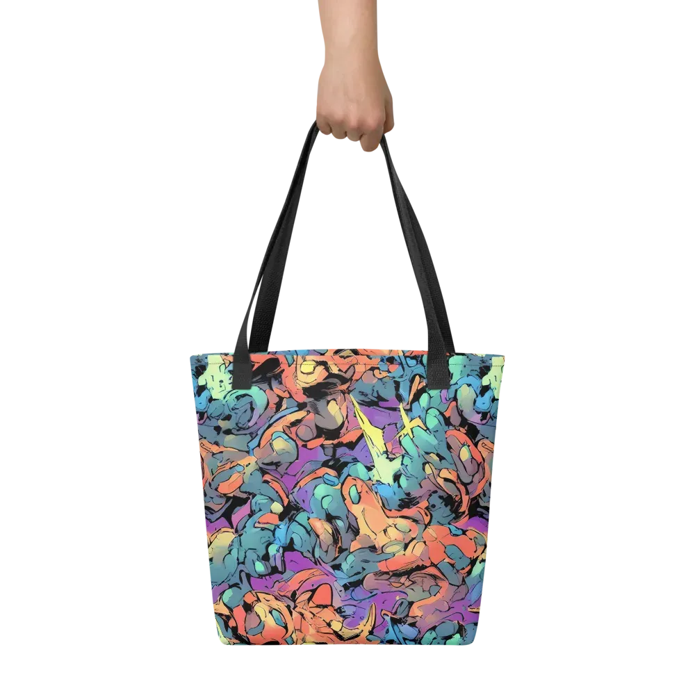 Prismatic Crush on Tote Bag — Front