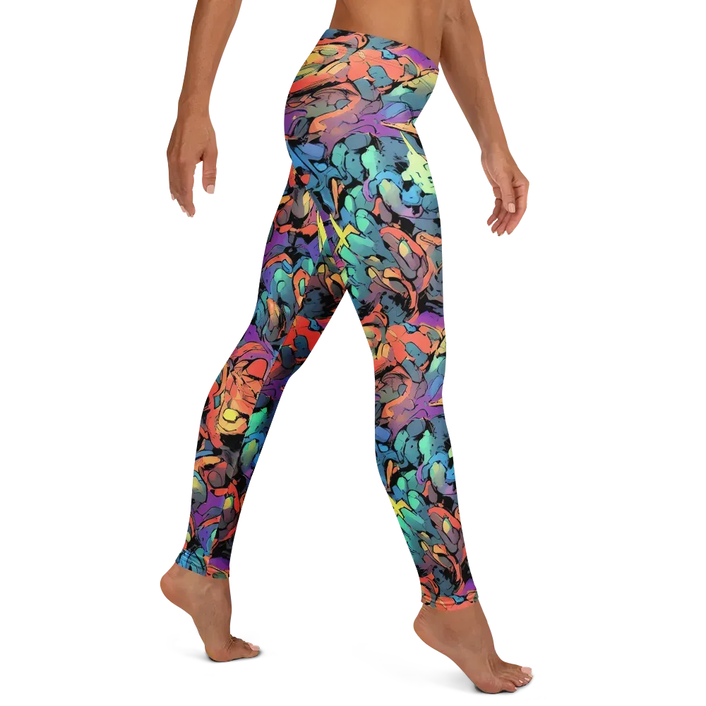 Prismatic Crush on Leggings — Right