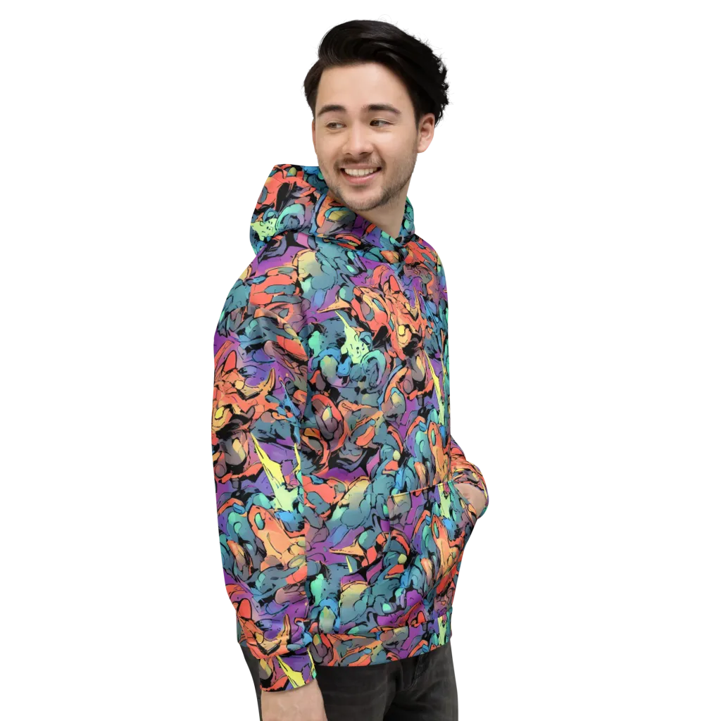Prismatic Crush on Hoodie — Right