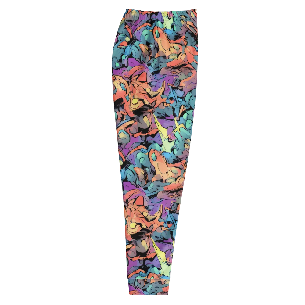 Prismatic Crush on Men's Joggers — Right