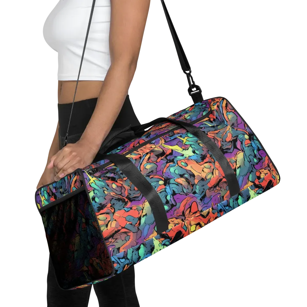 Prismatic Crush on Duffle Bag — Front