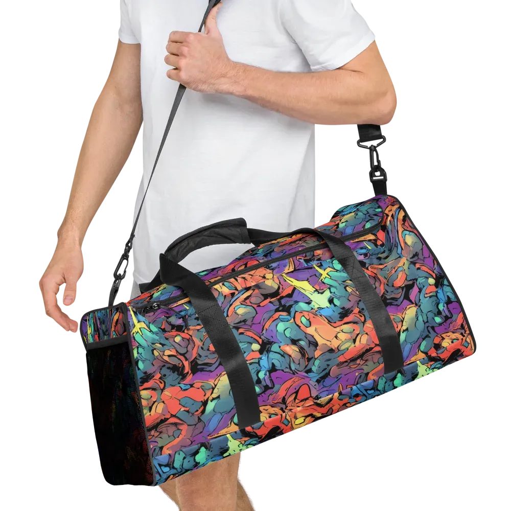 Prismatic Crush on Duffle Bag — Right Front