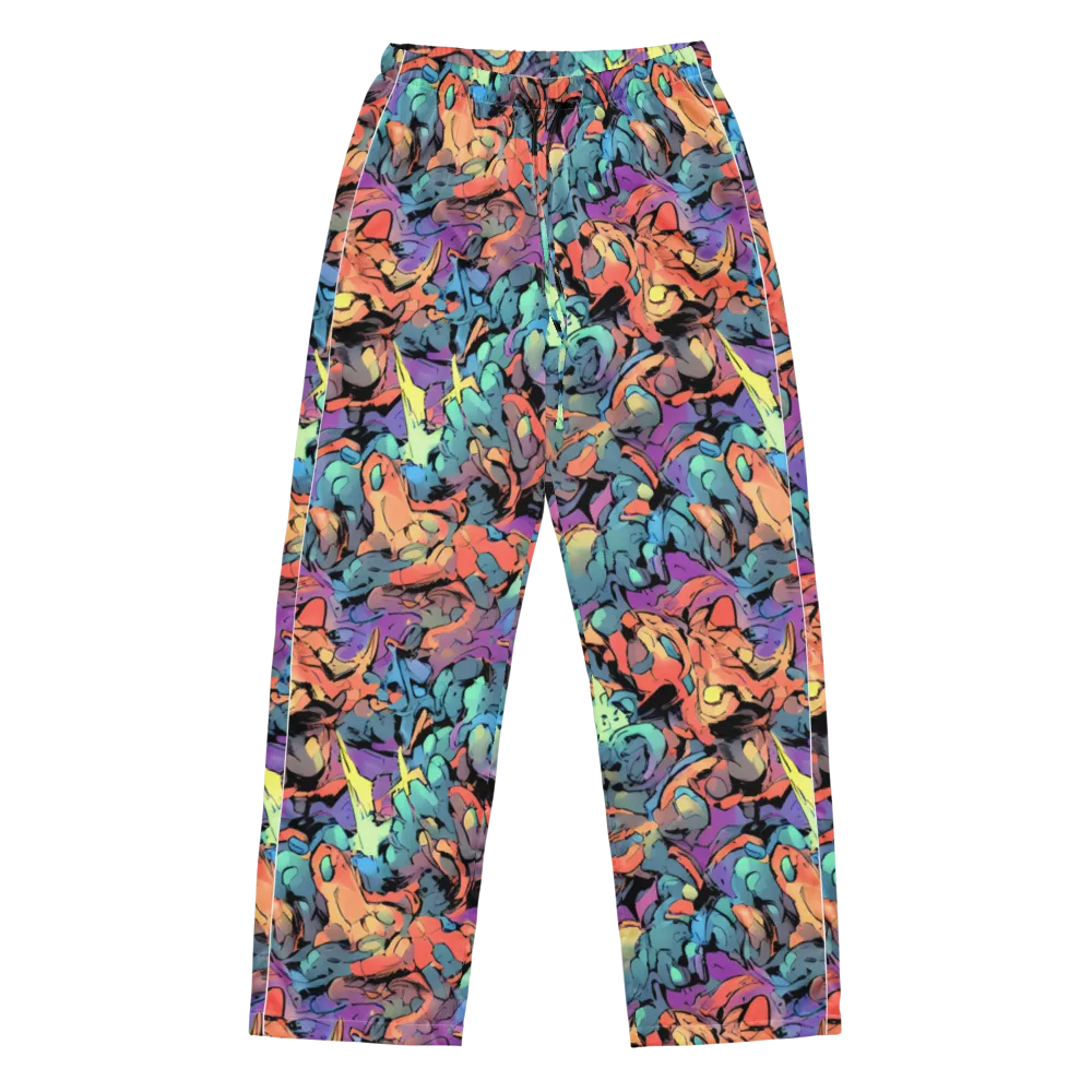 Prismatic Crush on Women's Pajama Pants — Front