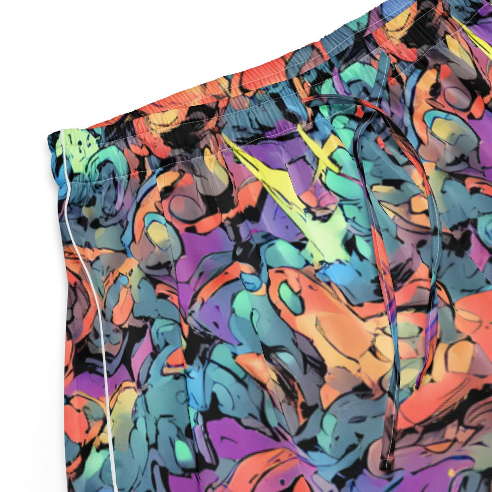 Prismatic Crush on Women's Pajama Shorts — Product details