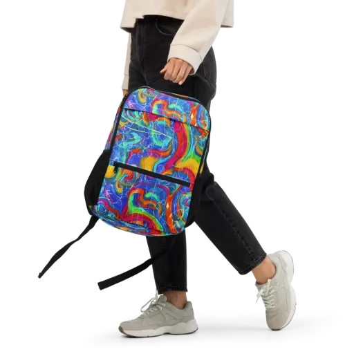 Mosaic Mirage on a Utility Backpack