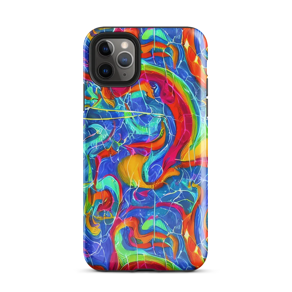 Mosaic Mirage on Tough Case for iPhone® — Front