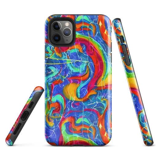 Mosaic Mirage on a Tough Case for iPhone®