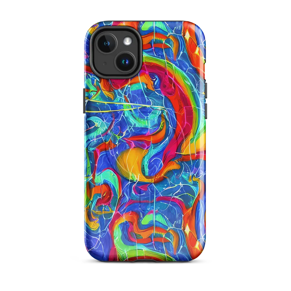 Mosaic Mirage on MagSafe Tough Case for iPhone® — Front