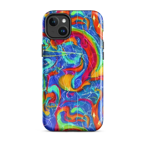 Mosaic Mirage on a MagSafe Tough Case for iPhone®