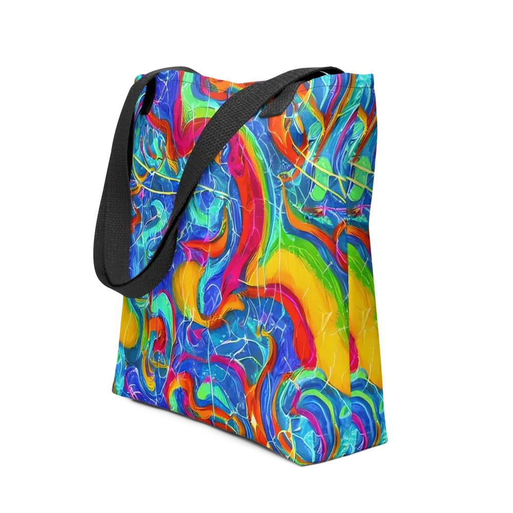 Mosaic Mirage on Tote Bag — Front