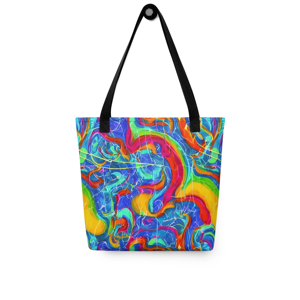 Mosaic Mirage on Tote Bag — Front